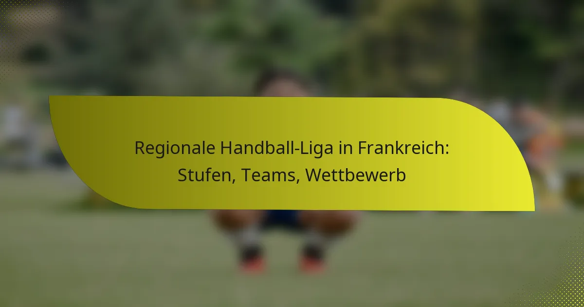 Regionale Handball-Liga in Frankreich: Stufen, Teams, Wettbewerb